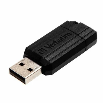 Pendrive Verbatim 4GB USB-A 2.0 PinStripe juoda 49061