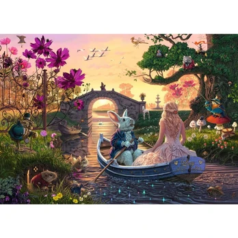 Dėlionė Ravensburger Wunderland, 50 cm x 70 cm, 1000 dal.