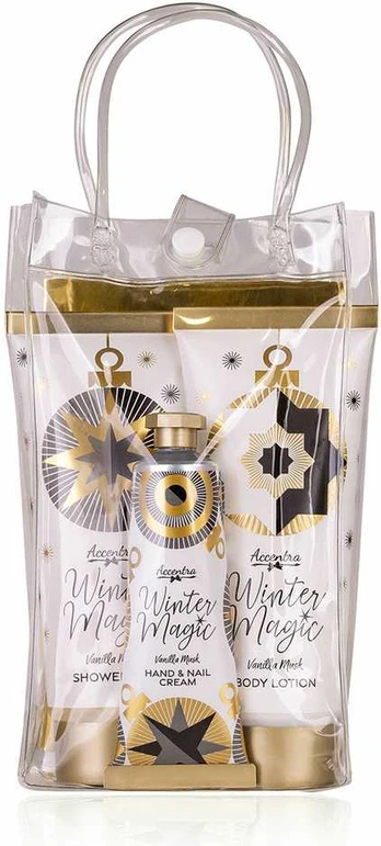 Accentra Gift set WINTER MAGIC in transparent bag