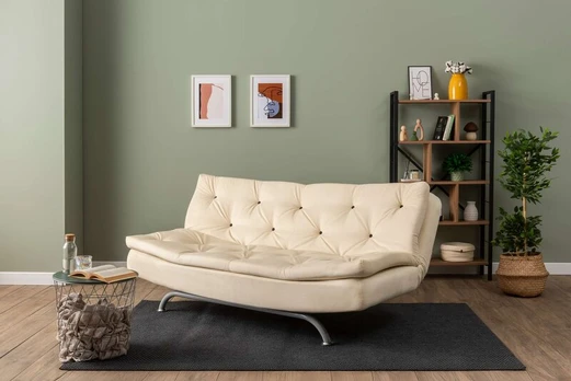 Sofa Asir Rivo, kreminės spalvos