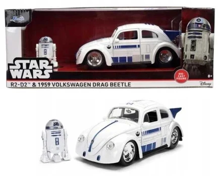 SIMBA JADA Star Wars VW Drag Beetle 1:24+fig 9336912314