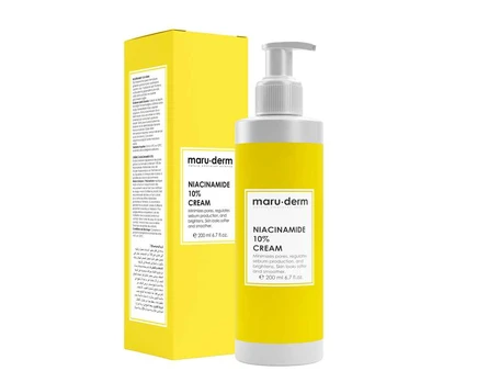 MARUDERM kremas veidui su niacinamidu 10%, 200 ml
