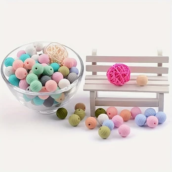 Silikoniniai koriukai, 50PCS- multicolor