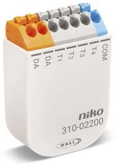 NIKO-SERVODAN DALI-2 tryk-interface med fire potentialfri indgange