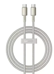 Cable USB-C to USB-C Baseus Tungsten Gold, 100W, 1m (gold)