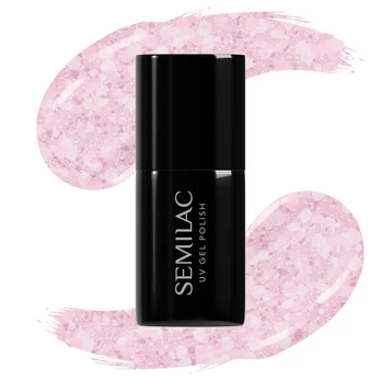 SEMILAC Hibridinis lakas 491 Strawberry Ice 7 ml