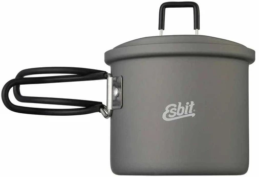 ESBIT stovyklavimo puodas 625ml anodizuotas aliuminis