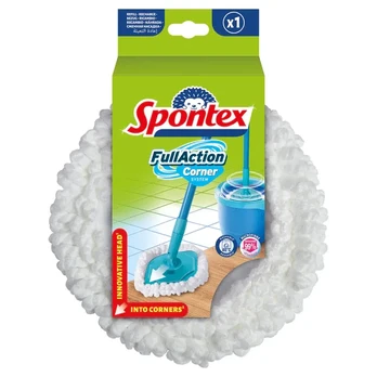 Grindų šluostė šepečiui SPONTEX Full Action Corner