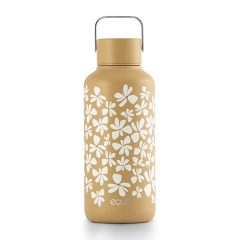Gertuvė EQUA FLEURS, ruda/balta, nerūdijantysis plienas/silikonas, 0.6 l