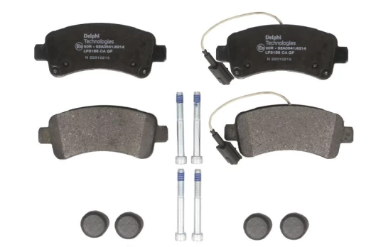 DELPHI LP3185 Brake pad set