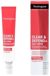 Kasdienis serumas NEUTROGENA Clear & Defend+ Daily, 30 ml. kaina