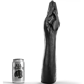 Dildo ALL BLACK FUCK FISTING 37 cm