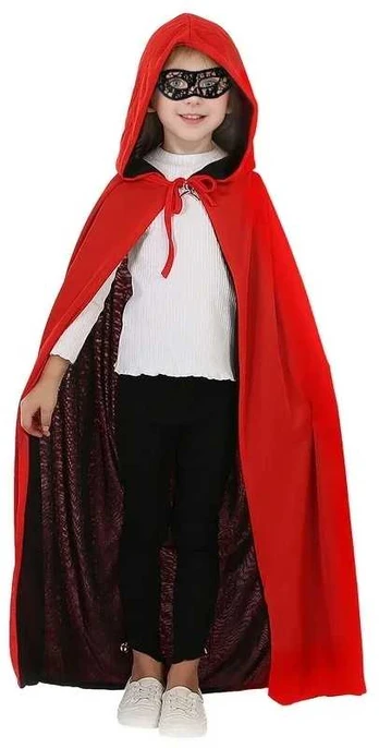 Vampyro apsiaustas su gobtuvu, 140 cm