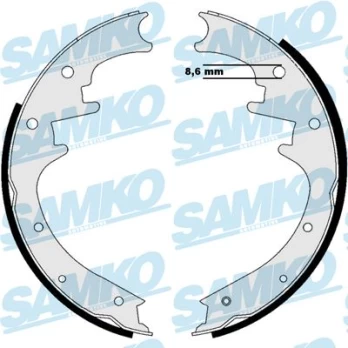 LPR LPR07205 Brake shoe set