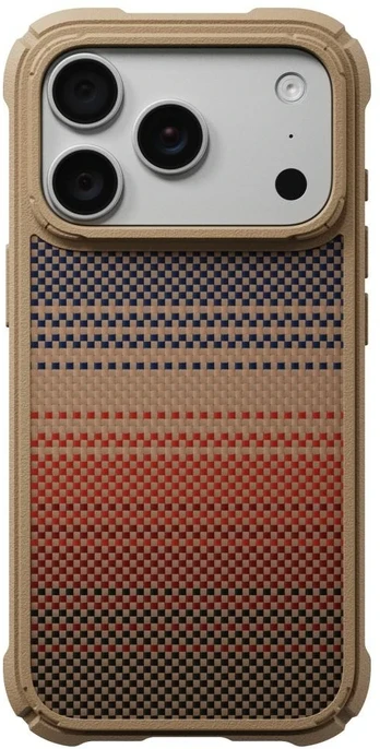 Dėklas Case PITAKA Cairn Case for iPhone 18 Pro / 17 Pro sunset