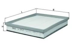 Oro filtras MAHLE LX2076/3 kaina