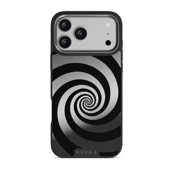 Rabbit Hole - iPhone 17 Pro Max Case, Elite Mirror (MagSafe) / Gunmetal