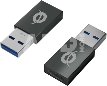 Conceptronic DONN10G Adapter for USB-A to USB-C 2Pack