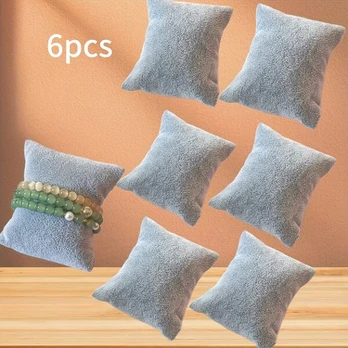 Papuošalų laikiklis, 6pcs Grey flannel