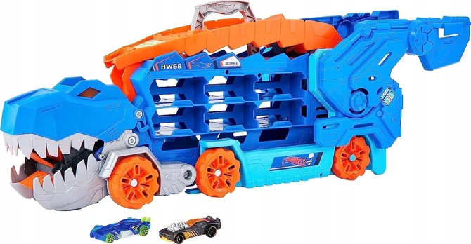 Rinkinys Hot wheels Transporter T-Rex