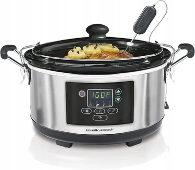 Hamilton Beach Professional programuojamas lėtaeigis puodas 4,7 l