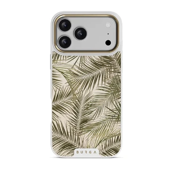 Happy Place - Palm iPhone 17 Pro Max Case, Elite Light (MagSafe) / Gold