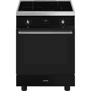 Indukcinė viryklė su elektrine orkaite Smeg C6IMBLT2