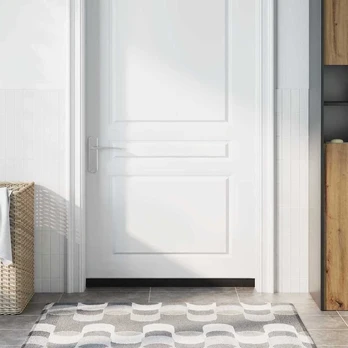 Sukabinamų durų šepetėlių sandarikliai 6 pcs Sidabro 100 cm