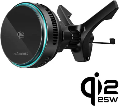 Cubenest Qi2 Magnetic Wireless car charger SQ1C2