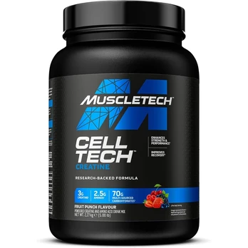 MuscleTech Cell-Tech Creatine 2270 g.Galioja iki 2025-06-30 - Fruit Punch skonis