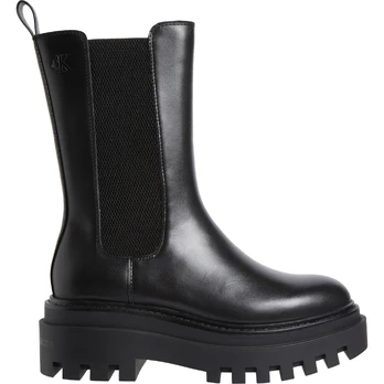 Aulinukai moterims, Juoda, Flatform chelsea boot