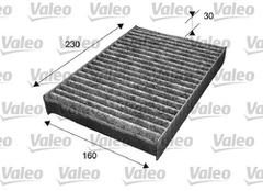 Salono filtras VALEO VAL715538