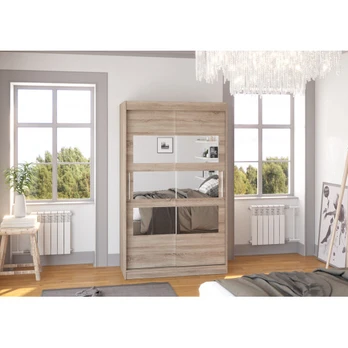 Sliding wardrobe with mirror KOLORADO 120