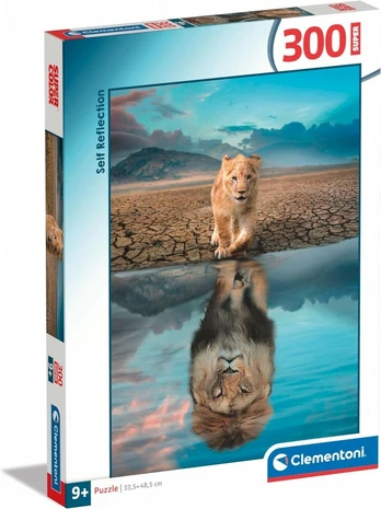 Clementoni 300 elementų Savirefleksijos dėlionė