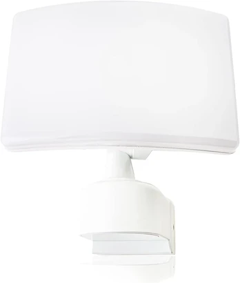 Huber Led prožektorius - 30 W, 3300 lm - montuojamas ant sienos ir kampo - Led lauko prožektorius, Led prožektorius, kiemo prožektorius, Ip65, baltas