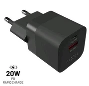 Fixed Mini USB-C/USB 20W, juoda