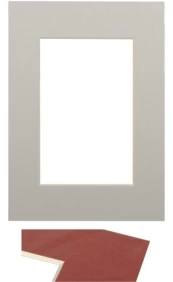Passepartout 30x40, light grey | 20410 kaina