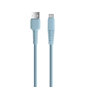 Setty cable USB - USB-C 1,5 m 2,1A KSA-C-1.523 blue kaina