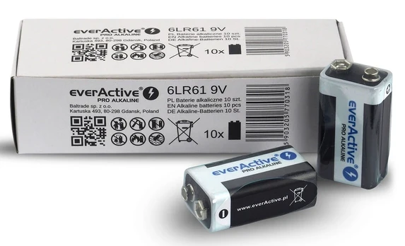 Elementai Everactive, LR6, 9 V, 10 vnt.