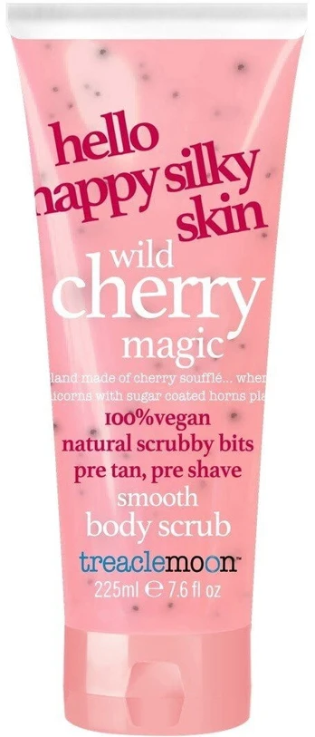 Kūno odos šveitiklis Treaclemoon Wild Cherry Magic, 225 ml
