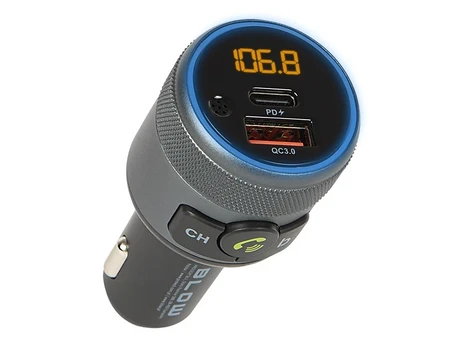 FM BLOW Bluetooth adapteris yra 5.1 + QC3.0
