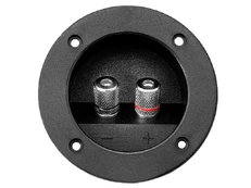 Jungtys // Different Audio, Video, Data connection plug and sockets // 2245# Gniazdo kolumnowe okrągłe ii hq kaina