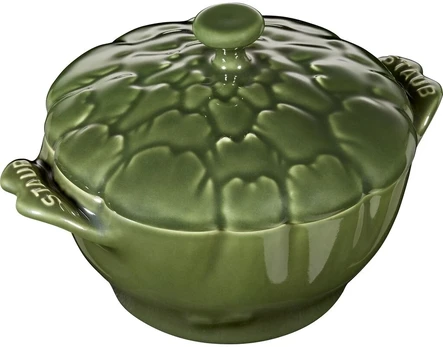Staub Special Cocotte Mini cocotte indas artišokas 450ml žalias Originalus Staub
