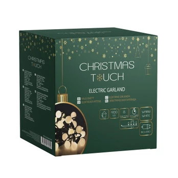 Lempučių girlianda Christmas Touch Small Cherry, 18 m