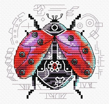 Cross stitch kit "Ladybug. Steampunk" SM-770