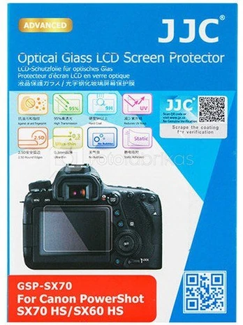 JJC GSP SX70HS / SX60HS Optical Glass Protector