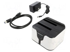 Docking station | USB 3.0 | PnP | DC socket,SATA,USB B socket kaina