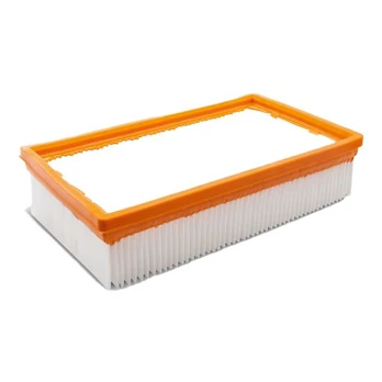 Filter flat corrugated
