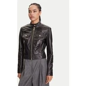 Marciano Guess Odinė striukė 5YGL09 7345A Juoda Regular Fit