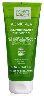 Veido gelis Martiderm Acniover, 200 ml, moterims